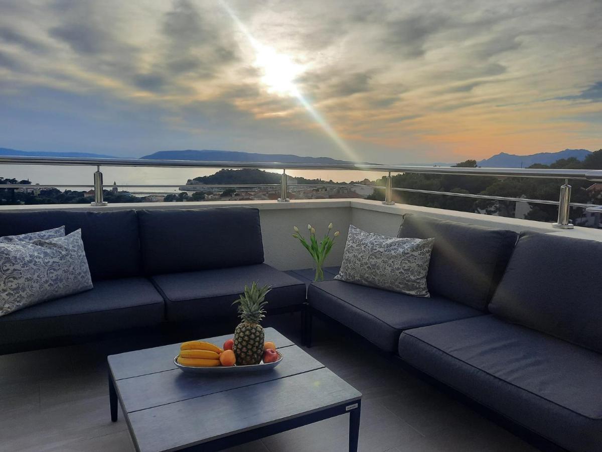 Apartment Anny De Luxe With Sea View Makarska Zewnętrze zdjęcie